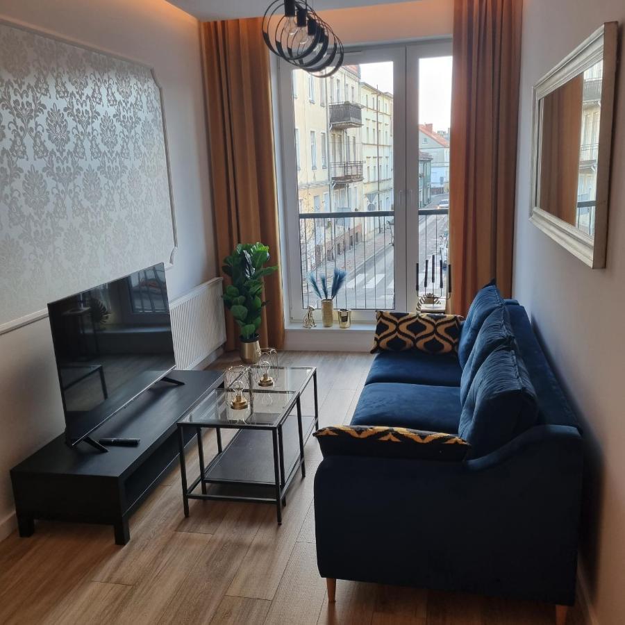 Apartament Skarbowa Lešno Exteriér fotografie